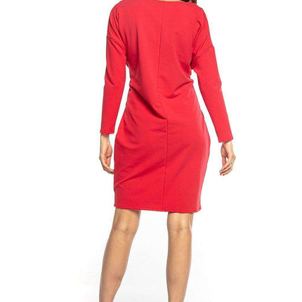 Elegant Cotton Kimono Midi Dress with Adjustable Tie Waist - Très Elite