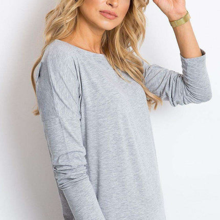 Elegant Cotton Top with Trendy Tie Accent - Très Elite
