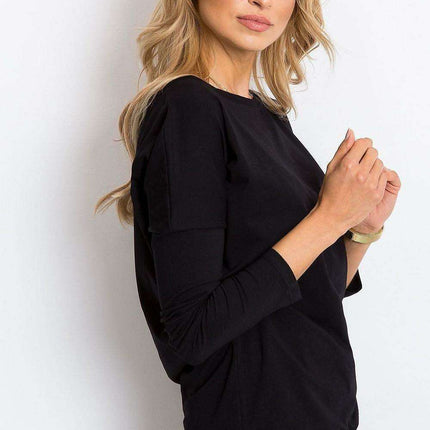 Elegant Cotton Top with Trendy Tie Accent - Très Elite