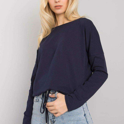 Elegant Cotton Top with Trendy Tie Accent - Très Elite