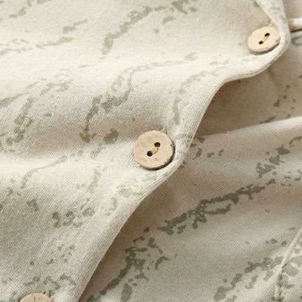 Elegant Couples' Cotton Pajama Set – Luxe Comfort for Restful Nights - Très Elite