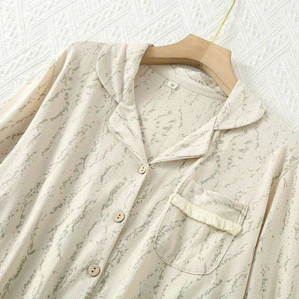 Elegant Couples' Cotton Pajama Set – Luxe Comfort for Restful Nights - Très Elite