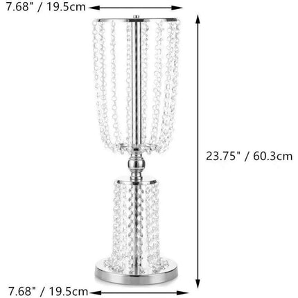 Glamorous Crystal Blossom Centerpieces - Set of 10
