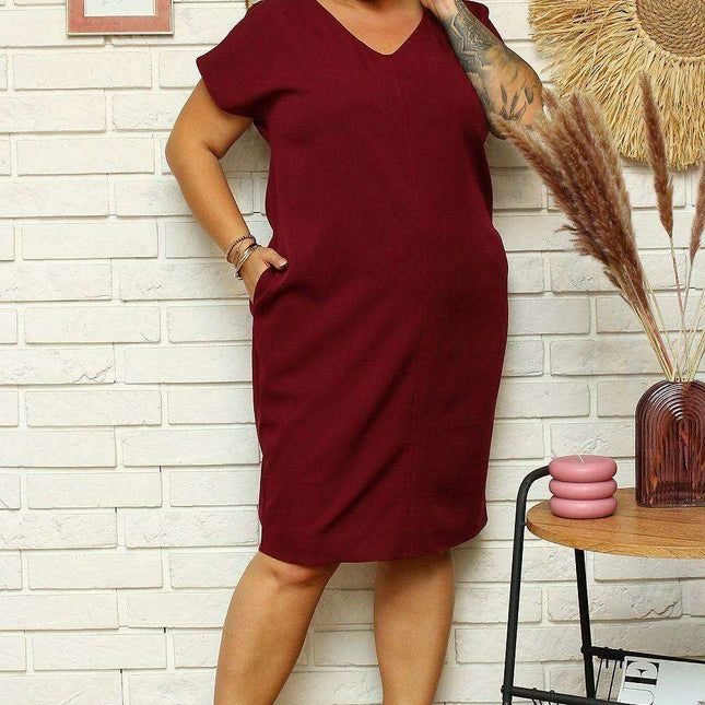 Elegant Curve-Enhancing Karko Dress