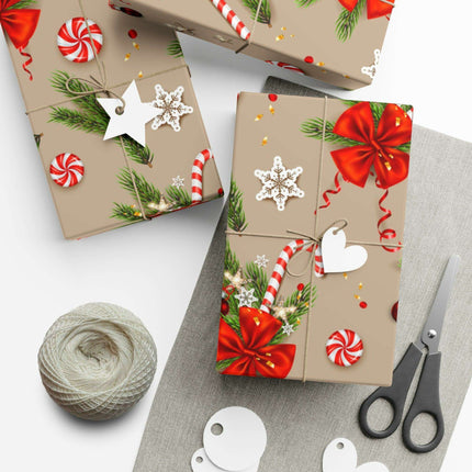 Elegant Custom 3D Holiday Gift Wrap Collection - Artisan-Made in the USA