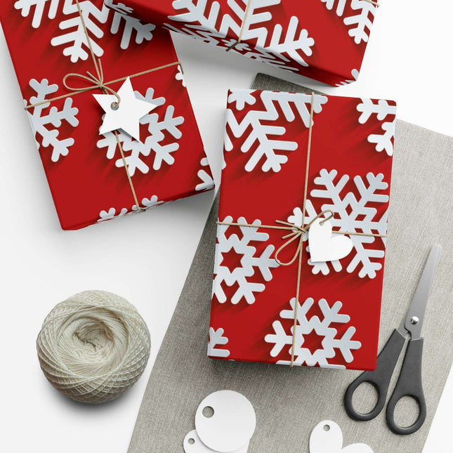 Elegant Customizable 3D Christmas Gift Wrap Set with Matte & Satin Finishes by Maison d'Elite