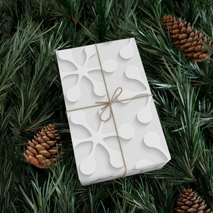 Elegant Customizable 3D Holiday Gift Wrap with Sustainable Materials..