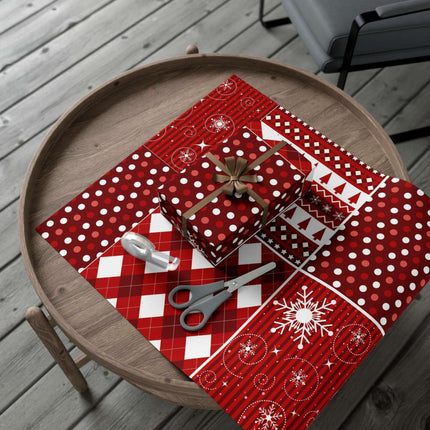 Elegant Customizable Christmas Gift Wrap - Premium Matte & Satin Finishes Made in the USA