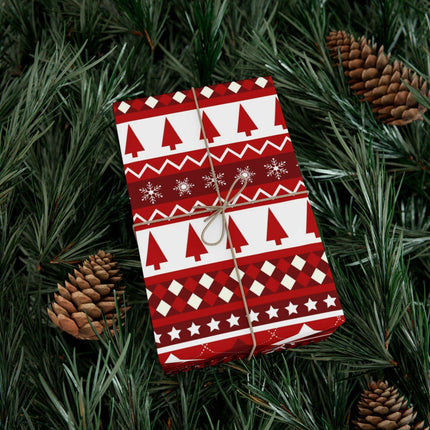 Elegant Customizable Christmas Gift Wrap - Premium Matte & Satin Finishes Made in the USA