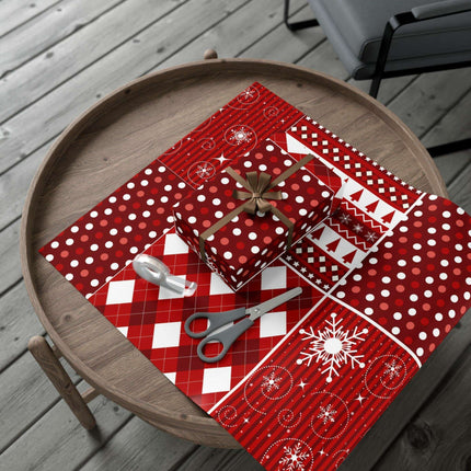 Elegant Customizable Christmas Gift Wrap - Premium Matte & Satin Finishes Made in the USA