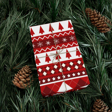 Elegant Customizable Christmas Gift Wrap - Premium Matte & Satin Finishes Made in the USA