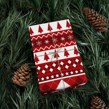 Elegant Customizable Christmas Gift Wrap - Premium Matte & Satin Finishes Made in the USA