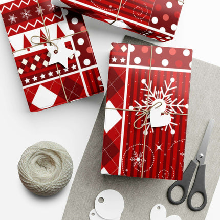 Elegant Customizable Christmas Gift Wrap - Premium Matte & Satin Finishes Made in the USA