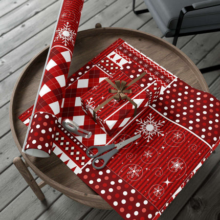 Elegant Customizable Christmas Gift Wrap - Premium Matte & Satin Finishes Made in the USA