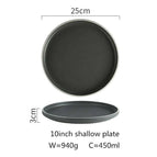 10inch shallow plate
