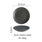 8inch shallow plate