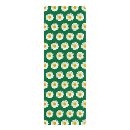 Elegant Daisy Floral Premium Yoga Mat for Stylish Practitioners