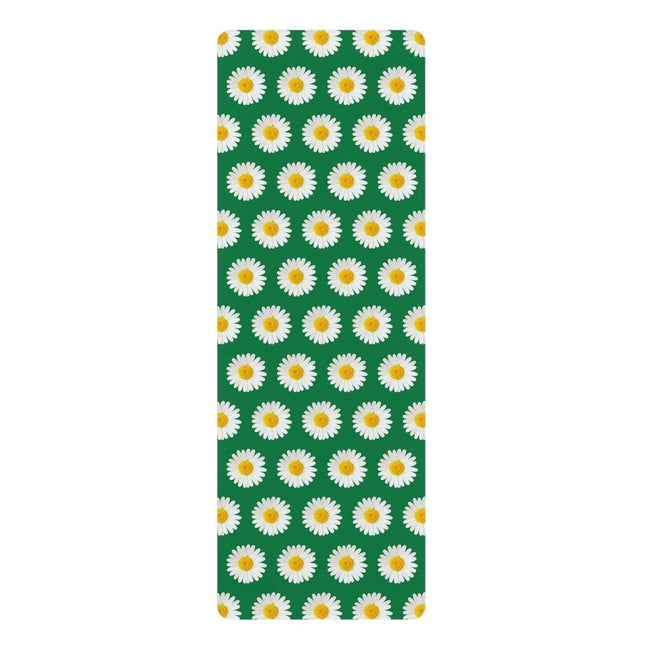 Elegant Daisy Floral Premium Yoga Mat for Stylish Practitioners