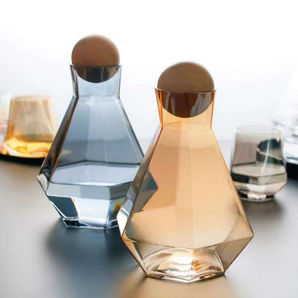Elegant Diamond-Embossed Glass Kettle for All Beverage Types, 1.2L Capacity - Très Elite