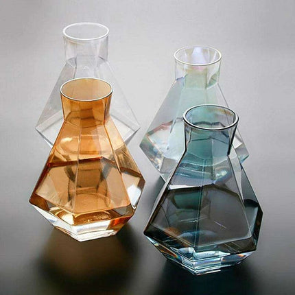 Elegant Diamond-Embossed Glass Kettle for All Beverage Types, 1.2L Capacity - Très Elite