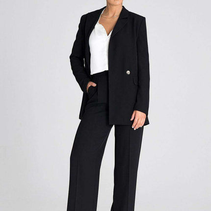 Elegant Double-Breasted Jacket: A Perfect Fusion of Style and Comfort - Très Elite