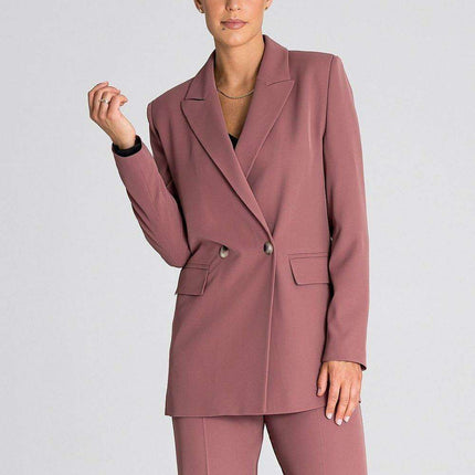 Elegant Double-Breasted Jacket: A Perfect Fusion of Style and Comfort