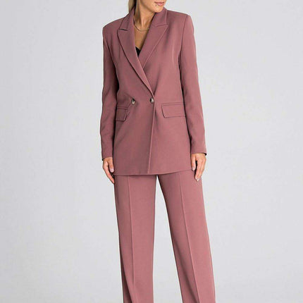 Elegant Double-Breasted Jacket: A Perfect Fusion of Style and Comfort - Très Elite