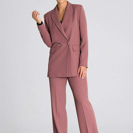 Elegant Double-Breasted Jacket: A Perfect Fusion of Style and Comfort - Très Elite