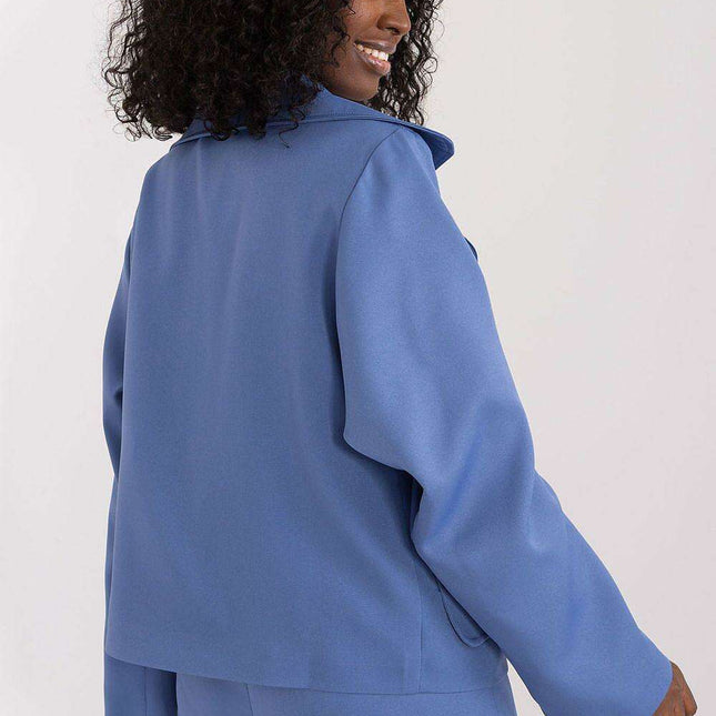 Elegant Double-Breasted Lakerta Blazer