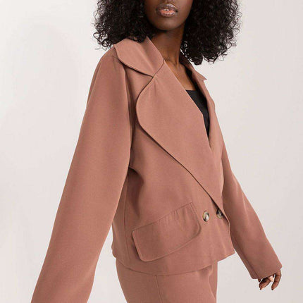 Elegant Double-Breasted Lakerta Blazer - Très Elite