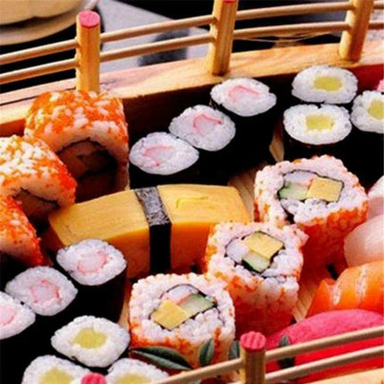 Elegant Dragon Boat Sushi Platter for Sashimi Lovers - Très Elite