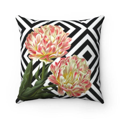 Elegant Dual-Sided Floral Cushion Cover - Très Elite
