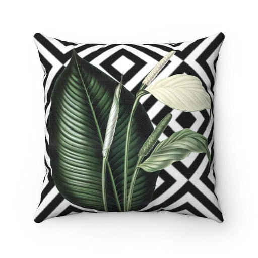 Elegant Dual-Sided Floral Decorative Cushion with Lively Designs - Très Elite