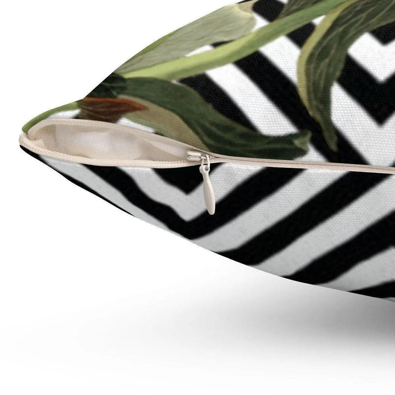 Elegant Dual-Sided Floral Design Pillow Cover - Très Elite