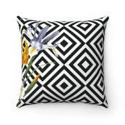 Elegant Dual-Sided Floral Print Cushion Cover - Très Elite