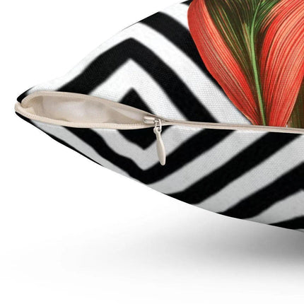 Elegant Dual-Sided Floral and Abstract Pillowcase Collection for Effortless Style