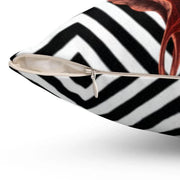 Elegant Dual-Sided Pillowcase Set with Floral and Abstract Designs - Très Elite