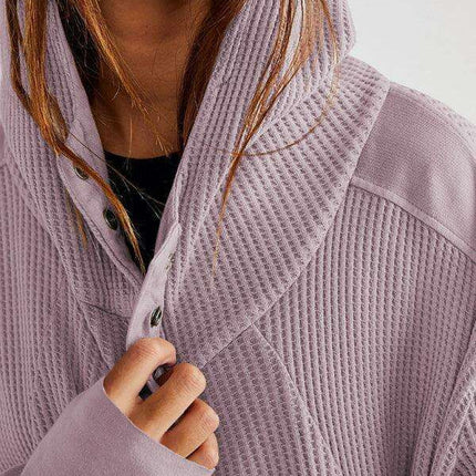 Elegant Ease Zip-Up Hoodie with Functional Pockets - Très Elite