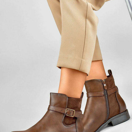 Elegant Eco-Conscious Ankle Boots - Très Elite