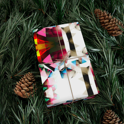 Elegant Eco-Friendly 3D Holiday Gift Wrap Set: Premium USA-Made Wrapping Paper