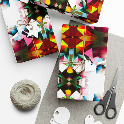 Elegant Eco-Friendly 3D Holiday Gift Wrap Set: Premium USA-Made Wrapping Paper