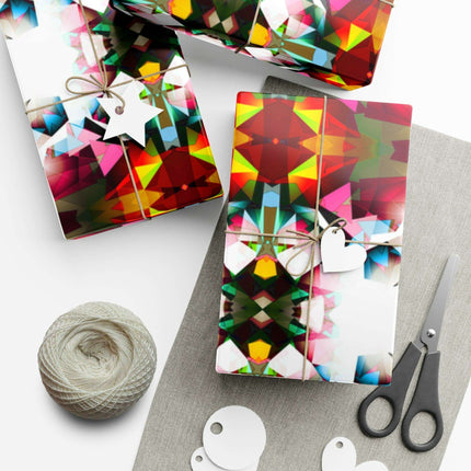 Elegant Eco-Friendly 3D Holiday Gift Wrap Set: Premium USA-Made Wrapping Paper