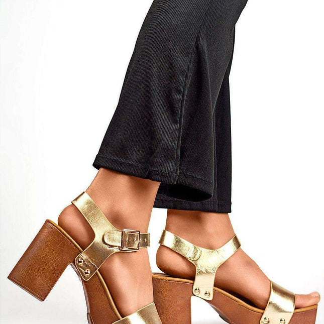 Elegant Eco-Friendly Block Heel Sandals for Stylish Women