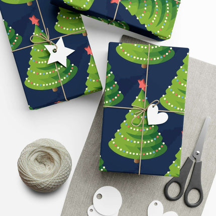 Elegant Eco-Friendly Gift Wrap Set: Premium Duo for Stylish Presentations