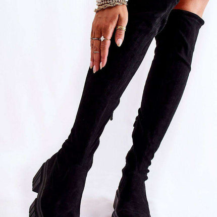 Elegant Eco-Suede Over-the-Knee Boots Model 173777 - Très Elite