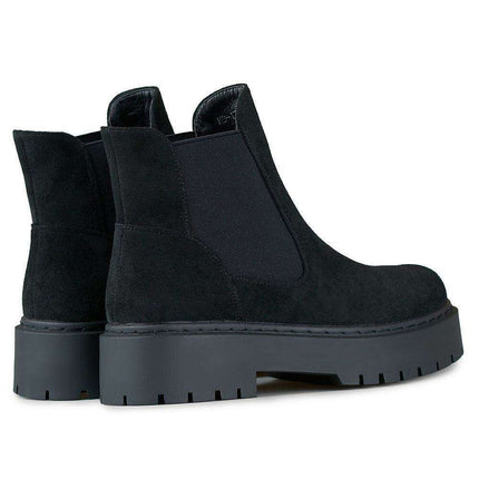 Elegant Eco-Suede Slip-On Boots for Women - Très Elite