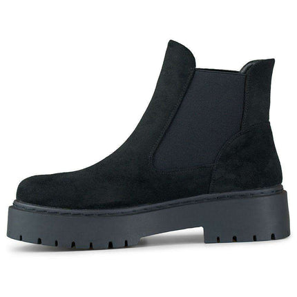 Elegant Eco-Suede Slip-On Boots for Women - Très Elite