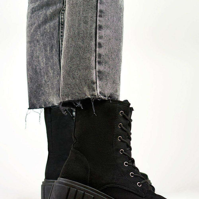 Elegant Eco-Suede Travel Boots