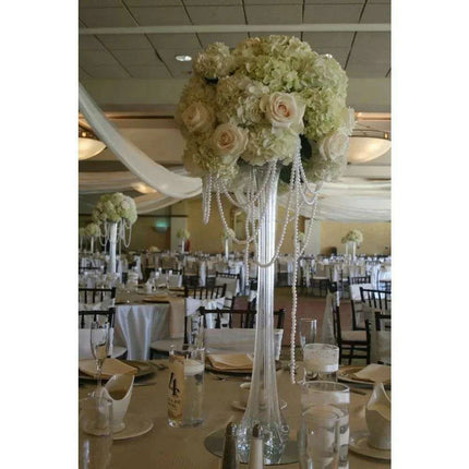 Elegant Eiffel Tower Crystal Vase Set of 10pcs