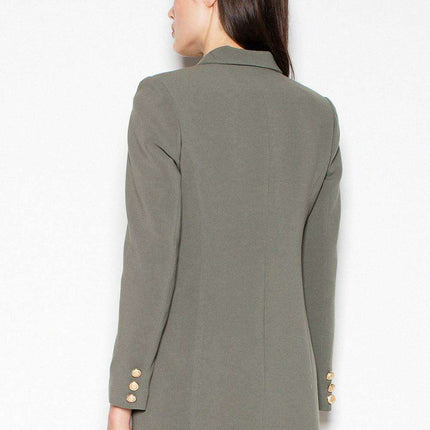 Elegant Embellished Double-Breasted Jacket for Effortless Charm - Très Elite